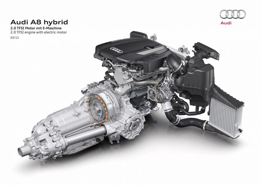 Детали создания Audi A8 L Hybrid (D4) 2012 года  (WW) (фото 18 из 42)
